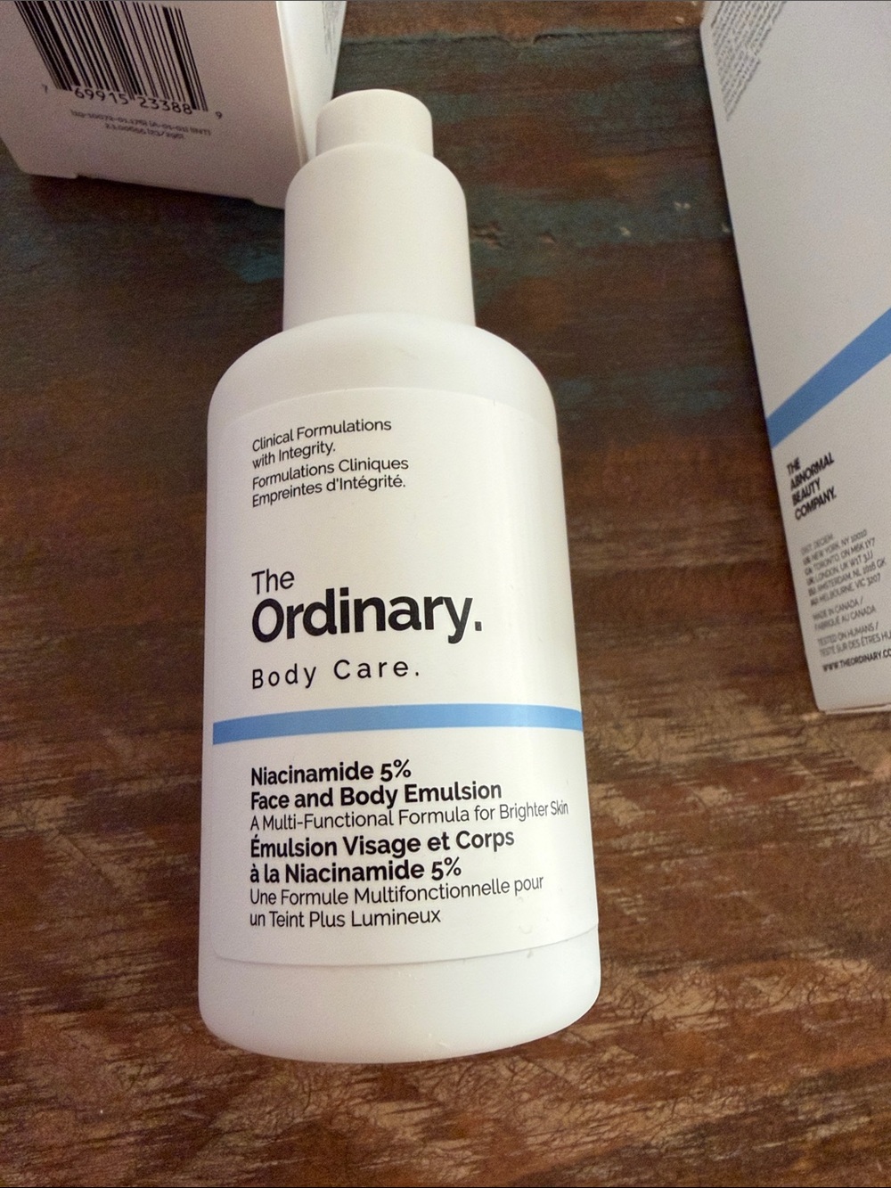 New The Ordinary Niacinamide 5% Face and Body Emulsion set of 3